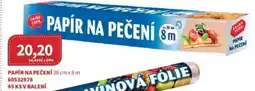 Kubík potraviny Papír na pečení nabídka