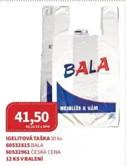 Kubík potraviny Igelitová taška nabídka