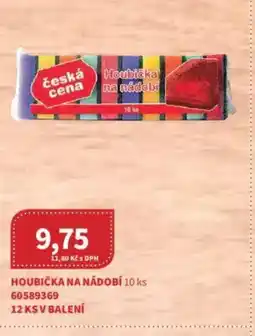 Kubík potraviny Houbička na nádobí nabídka