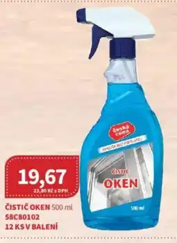 Kubík potraviny Čistič oken nabídka