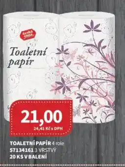 Kubík potraviny Toaletní papír nabídka
