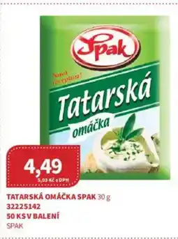 Kubík potraviny Tatarská omáčka Spak nabídka