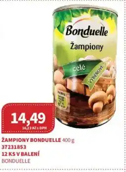 Kubík potraviny Žampiony Bonduelle nabídka