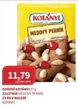 Kubík potraviny Koření Kotányi nabídka