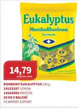 Kubík potraviny Bonbony Eukalyptus nabídka