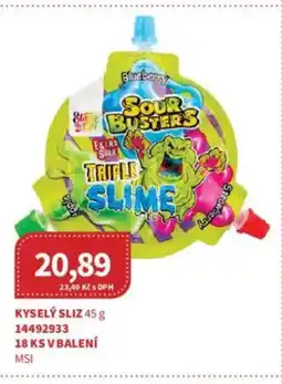 Kubík potraviny Kyselý sliz nabídka