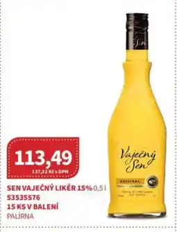 Kubík potraviny Sen Vaječný likér 15% nabídka