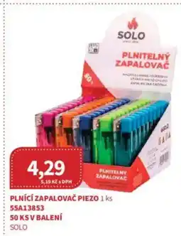 Kubík potraviny Plnící zapalovač piezo nabídka