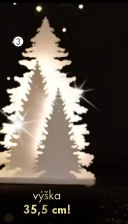 Dedra LED dekorace, Tři dřevěné stromky nabídka