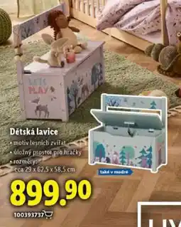 Lidl Dětská lavice nabídka