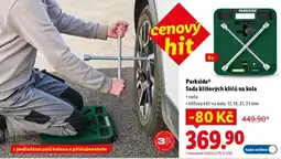 Lidl Parkside Sada křížových klíčů na kola nabídka