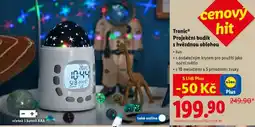 Lidl Tronic Projekční budík s hvězdnou oblohou nabídka
