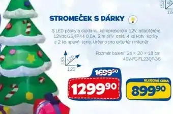 Sparkys Stromeček s dárky nabídka
