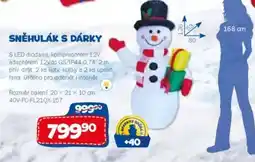 Sparkys Sněhulák s dárky nabídka