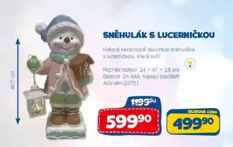 Sparkys Sněhulák s lucerničkou nabídka