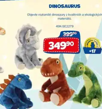 Sparkys Dinosaurus nabídka