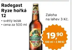 Můjobchod Radegast Ryze hořká 12 nabídka