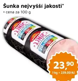 Můjobchod Šunka nejvyšší jakosti nabídka