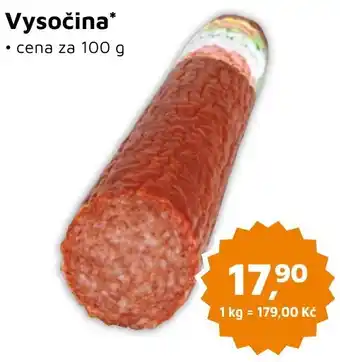 Můjobchod Vysočina nabídka