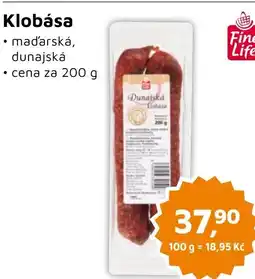 Můjobchod Klobása nabídka
