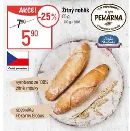 Globus Žitný rohlík nabídka