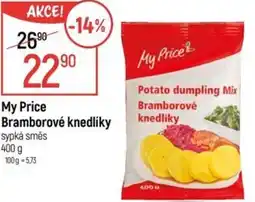 Globus My Price Bramborové knedlíky sypká směs nabídka
