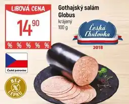 Globus Gothajský salám Globus krájený nabídka