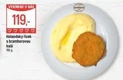 Globus Holandský řízek s bramborovou kaší nabídka