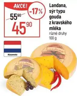 Globus Landana, sýr typu gouda z kravského mléka nabídka