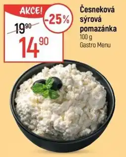 Globus Česneková sýrová pomazánka nabídka