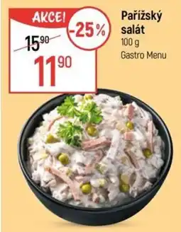 Globus Pařížský salát nabídka