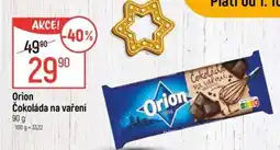 Globus Orion Čokoláda na vaření nabídka