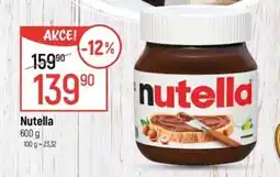 Globus Nutella nabídka