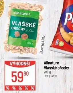 Globus Allnature Vlašské ořechy nabídka