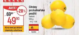 Globus Citróny pro kulinářské použití nabídka