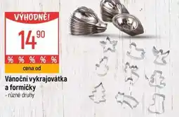 Globus Vánoční vykrajovátka a formičky nabídka
