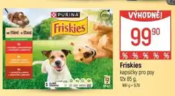 Globus Friskies kapsičky pro psy nabídka