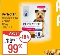 Globus Perfect Fit granule pro psy 2 druhy nabídka