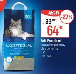Globus Brit Excellent podestýlka pro kočky ultra bentonite nabídka