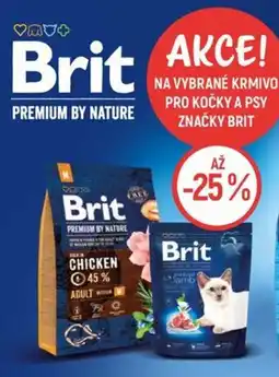 Globus Na vybrané krmivo pro kočky a psy značky Brit nabídka