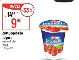Globus Zott Jogobella Jogurt nabídka
