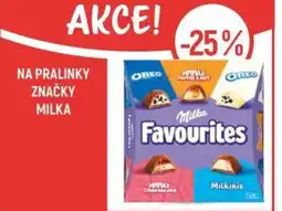 Globus Na pralinky značky Milka nabídka