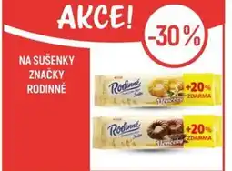 Globus Na sušenky značky Rodinné nabídka