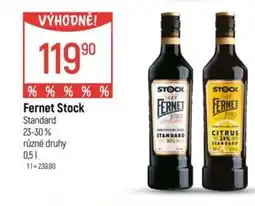 Globus Fernet Stock nabídka
