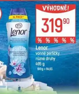Globus Lenor vonné perličky nabídka