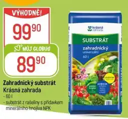 Globus Zahradnický substrát Krásná zahrada nabídka