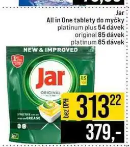 Jip Jar All in One tablety do myčky 54 - 85 dávek nabídka