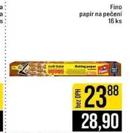 Jip Fino papír na pečení 16 ks nabídka