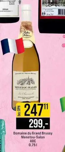 Jip Domaine du Grand Brussy Menetou-Salon AOC 0,75 l nabídka