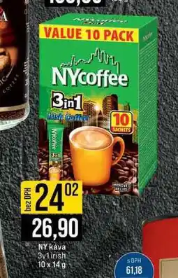 Jip NY káva 3v1 irish 10 x 14 g nabídka
